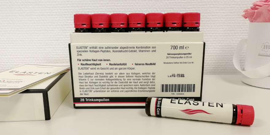 Einnahme und Dosierung von ELASTEN Trinkampullen