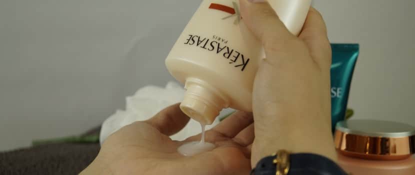 Kerastase Nutrivitve Shampoo in Anwendung